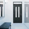 Porte d'entrée Passage modèle Alcor 2L - Mise en situation sur une maison