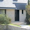 Porte d'entrée Passage modèle Amande - Mise en situation sur une maison