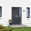 Porte d'entrée Passage modèle Basalte - Mise en situation sur une maison
