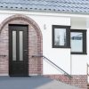 Porte d'entrée Passage modèle Bell 2 - Mise en situation sur une maison