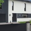 Porte d'entrée Passage modèle Graphite B - Mise en situation sur une maison