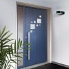 Porte d'entrée Passage modèle Sodalite 8 - Mise en situation sur une maison